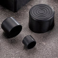 32Pcs Round Rubber Chair Leg Tips Caps, 7/8 Inch (22mm) Chair Table Leg Covers Floor Protectors, Chair Leg End Caps for Furniture, Table