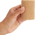 Juvale Self-Adherent Cohesive Wrap - Breathable Support Athletic Tape - Snug Fit for Tattoo Equipment - Swelling & Strain Aid Sports Tape - 3 in x