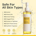 Elvira Pure Cleansing Oil, Makeup Remover & Blackheads Pore Cleanser, Jojoba Oil Cleanser for Face, Korean Skin Care, Plant-based, for Sensitive