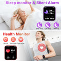 Smart Watch for Men Women Fitness: Make/Answer Call Smart Watches for Men Digital Mens watches Running Waterproof Smartwatch Android Phones iPhone