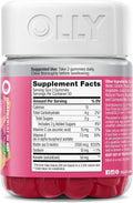 OLLY Hair Skin and Nails Gummies, Undeniable Beauty, Biotin - 60 Count 60 Count (Pack of 1)