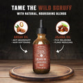 Viking Revolution Sandalwood Beard Balm for Men (2Oz) and Sandalwood Beard Oil (1 Fl Oz) Bundle - with Argan and Jojoba Oils - Soften and