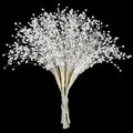 100 Pieces String Pearl Sticks Pearls for Crafts, Artificial Pearls String Beads for Wedding Bridal Flower Bouquet, Wedding Party Table Decor,