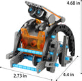 Lucky Doug Solar Power Robot Building Kits Toys for Boys Girls Ages 8-13, STEM Kit Gifts for Kids 8 9 10 11 12 13 Years, DIY Educational Science