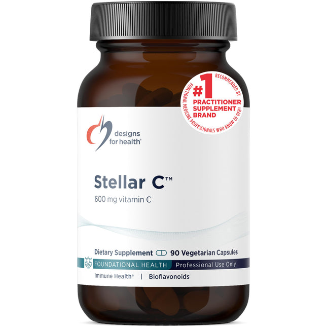 Designs for Health Stellar Vitamin C + Quercetin Supplements - Citrus Bioflavono