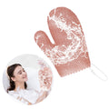 Honeycomb Exfoliating Bath Gloves - Microfiber for Enhanced Blood Circulation & Soft, Smooth Skin - Exfoliating Shower Mitt Sponges for All Skin