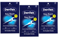 DenTek Complete Clean Easy Reach Floss Picks, No Break & No Shred Floss, 75-Count, 3 Pack 75 Count (Pack of 3) Picks