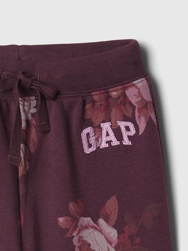 Gap Baby Girls' Logo Pant 18-24 Months Purple Floral