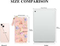 Pomelo Best RFID Wallets for Women PU Leather Multi Card Slots Long Wallet Pink Rattan