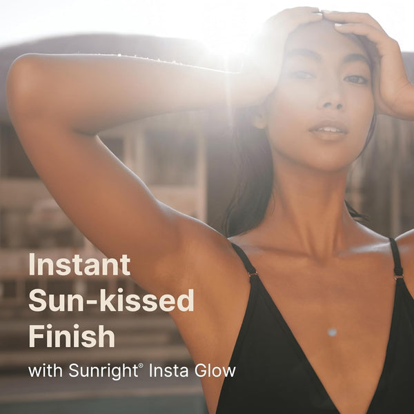 Nu Skin Sunright Insta Glow Self Tanner Gel | 4.2 Oz | Summer Tan | Face & Body Bronzer | Beauty & Skin Care | Vitamin E & Avocado Oil & Amino Acids