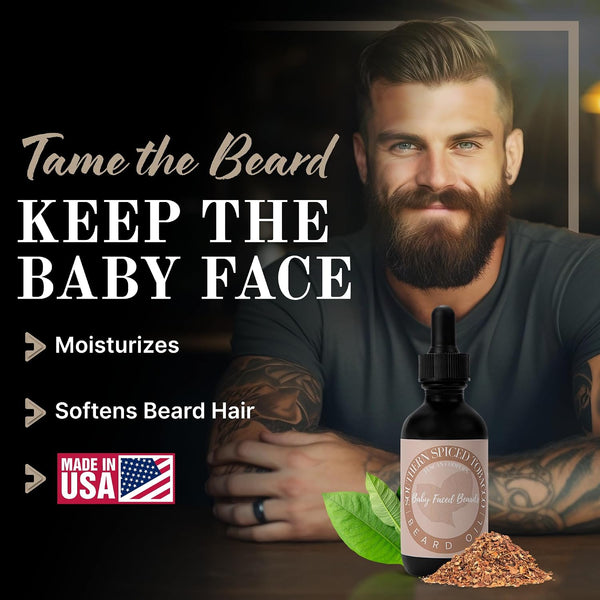 Tuscan Cooper’S Beard Oil for Men - Rawhide and Pear - Beard Growth & Conditioning Oil - Moisturizing Beard Softener with Natural Oils for