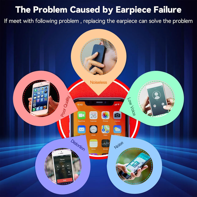Earpiece Speaker for Iphone 11 Pro Ear Speaker Replacement for Iphone 11 Pro Speaker Replacement Light Proximity Sensor 