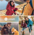 SIMARI Winter Gloves Women Men Ski Snow Gloves Liner Thermal Warm Touch Screen, Suit for Running, Cycling, Biking, Hiking, Driving, Walking,