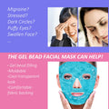 ZNÖCUETÖD Cold Face Eye Mask Ice Pack Reduce Facial Puff, Dark Circles, Hot Cold Compress Pack, Face SPA Gift for Woman Sleeping, Pressure,