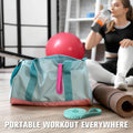 RitFit Pull Up Assist Band in Natural Latex for Stretching and Mobility Pink