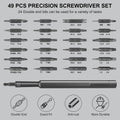 SHARDEN 49 in 1 Precision Screwdriver Set, Small Screwdriver Set with Torx, Pentalobe, Tri-wing, Mini Repair Tool Kit for PC, Laptop, MacBook,