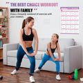 Ankle Resistance Bands with Cuffs, Ankle Bands for Working Out, Kickbacks Hip, Leg Glute Exercise Equipment with Training Poster, Resistance