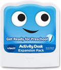 VTech Touch and Learn Activity Desk Deluxe Expansion Pack for Preschoolers Get Ready for Preschool