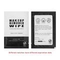 100 Makeup Remover Wipes Bulk Individually Wrapped Makeup Wipes Single Makeup Remover Cloth Facial Cleansing Pads for Mascara Lipstick Oil Dirt
