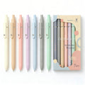 Vanhench 7Pcs 0.5mm Black Ink Gel Pens Fine Point Smooth Writing Quick Dry Pen for Journaling Note Office Desk Nurses Teacher School Supplies