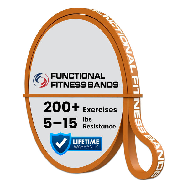 Functional Fitness Pull up Assist Resistance Bands | Heavy Duty Exercise Bands for Powerlifting, Mobility, and Stretching | Travel Friendly