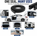 Storystore Automotive Door Weather Stripping 10 Ft EPDM Rubber Seal Strip 10 Feet