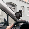 iOttie Easy One Touch Signature Dashboard & Windshield Universal Car Mount Phone Holder Desk Stand with Suction Cup Base and Telescopic Arm for