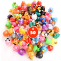 Rubber Ducks for Jeep Ducking 50 PCS Assorted Rubber Ducks for Duckies Games, Jeeps Ducking / Cruise Ships and Bath / Pool Play - Small 2 Inch
