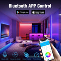DAYBETTER LED Strip Lights 130ft Lights Strip for Bedroom, Desk, Indoor Room Bedroom Birthday Gifts RGB Decor with Remote and 24V Power Supply