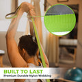 Gradient Fitness Stretching Strap for Physical Therapy, 12 Multi-Loop Stretch Strap 1" W x 8' L, Neoprene Handles, Physical Therapy Equipment,