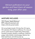 Burpee Wildflower 25,000 Bulk, 1 Bag | 18 Varieties of Non-GMO Flower Seeds Pollinator Garden, Perennial Mix