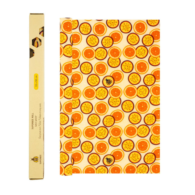 SUPERBEE Beeswax Wrap XL - Reusable Wrap for Food, Sandwiches, Cheese & Veggies 