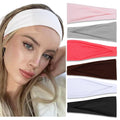 Women's Non-Slip Thick Headbands - Stretchy Sweat Bands for Yoga, Workout, Everyday Use - Pink Fashion Hair Accessories Set 6