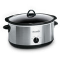 Crock-Pot 7-Quart Manual Slow Cooker, Family Size Serves 8+ People & Fits 6-lb Roast, Removable Stoneware with Warming Setting, Dishwasher Safe