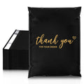 JinRuiKJ Thank You Poly Mailer 10x13 Inch 100 PCS, Shipping Bags for Clothing, Packaging Bags for Small Business, Strong Adhensive, Waterproof and