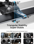 LISEN for Magsafe Car Mount [95% Increase Magnetism] Magnetic Phone Holders for Your Car,Car Accessories for Men Women Truck 360 Dashboard Vent