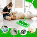 Reusable Microfiber Mop Pads Compatible with Swiffer Sweeper, 3 Pack Dry Sweeping Cloths & Wet Mopping Cloths, Washable Pads for Hardwood Floor