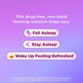 OLLY Sleep Gummy, 3 Mg Melatonin, L-Theanine, Chamomile, Lemon Balm, Sleep Aid, Blackberry, 50 Count