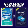 DenTek Complete Clean Floss Picks | Removes Food & Plaque | 75 Count 75 Count (Pack of 1) Picks