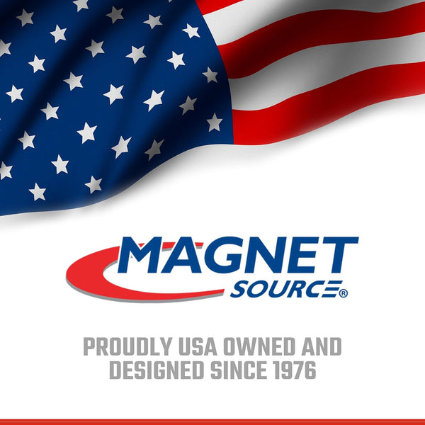 Master Magnetics Ceramic Ring Magnets - 1.75" Outer Diameter, 0.865" Inner Diameter, 0.225" Thick, Pack of 2, 07288