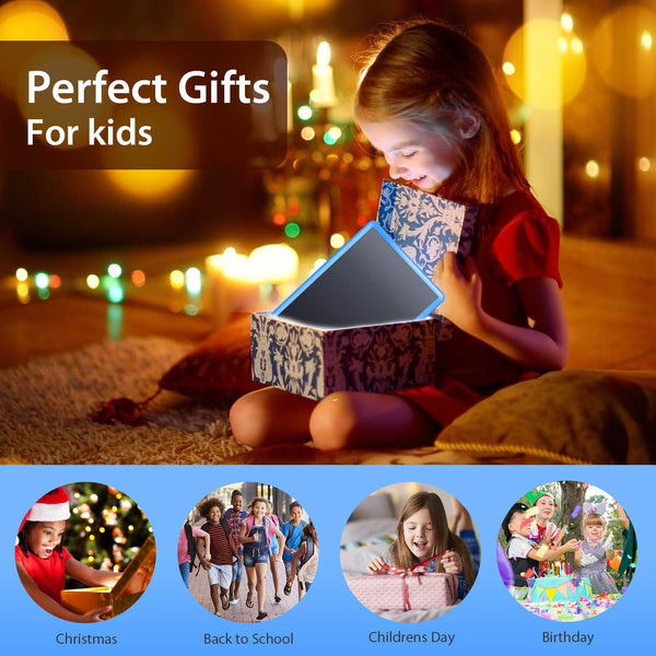 LCD Writing Tablet Colorful 10 Inch Electronic Graphics Doodle Board Ewriter Drawing Pad with Memory Lock Gift for Kids & Adults Home School