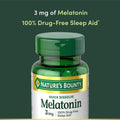 Nature's Bounty Melatonin 3mg Quick Dissolve, 240 Count 240 Count (Pack of 1)
