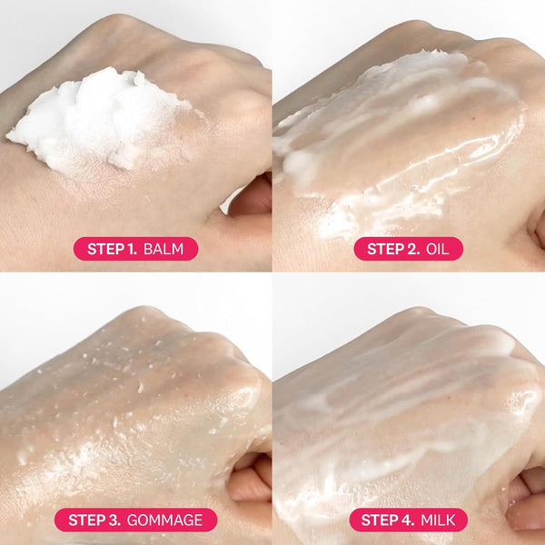 The Face Shop Rice Water Bright Cleansing Balm, 4-In-1 Makeup Remover, for Dry & Sensitive Skin, Made with Korean Rice & Lavendar Oil, Korean