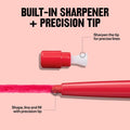 Revlon Colorstay Lip Liner with Built-In Sharpener, Valentine'S Day Makeup Gifts for Women, Longwear Rich Colors, Smooth Application, 670 Wine,