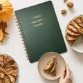 Perfect Blank Recipe Book-Recipe Book to Write in Your Own Recipes,Hardcover Personal Blank Recipe Book, Recipe Notebook Hold 144 Exclusive