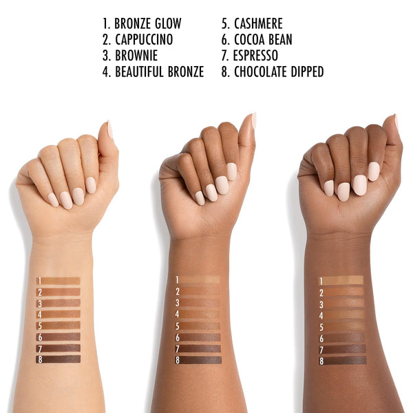 Black Radiance Color Perfect Foundation Stick with Soft Brush Applicator Duo Ã¢ÂÂ Buildable, Blendable Versatile Pigment-Rich Formula - Bronze Glow