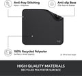 Logitech Studio Series Small Mouse Pad, Anti-Slip 9x8 Inches, Graphite