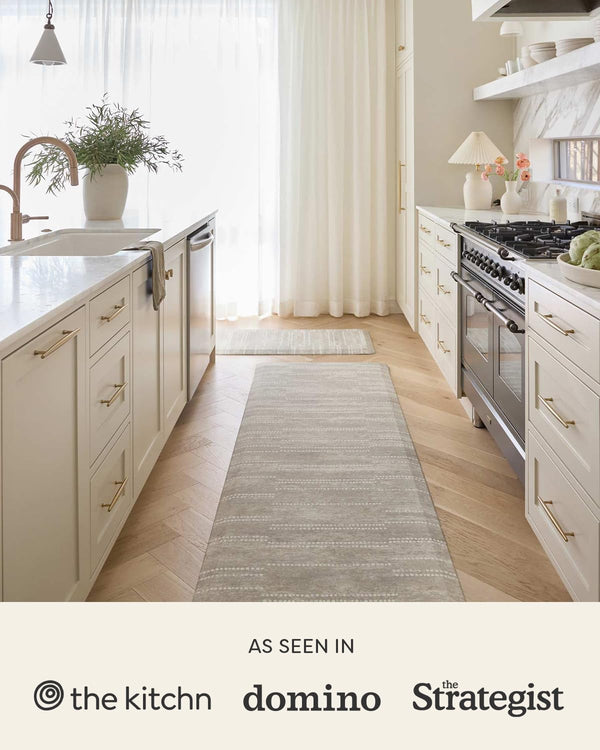 House of Noa Nama Standing Mat – Anti-Fatigue Cushioned Kitchen Mats for Floor | Ergonomic Bounce-Back Foam Kitchen Mats | Anti-Fatigue Mats for