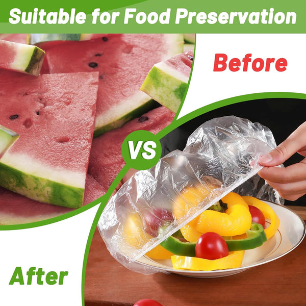 90Pcs Reusable Elastic Food Bowl Storage Covers, Sublaga Bowl Covers, Variety of 5 Translucent Stretchable Sizes and Colorful Dish Plate Covers,