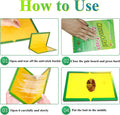 10 Pack Large Mouse Glue Traps with Enhanced Stickiness Glue Traps for Rat, Rodent and Household Traps Sticky Pad Board for House Indoor